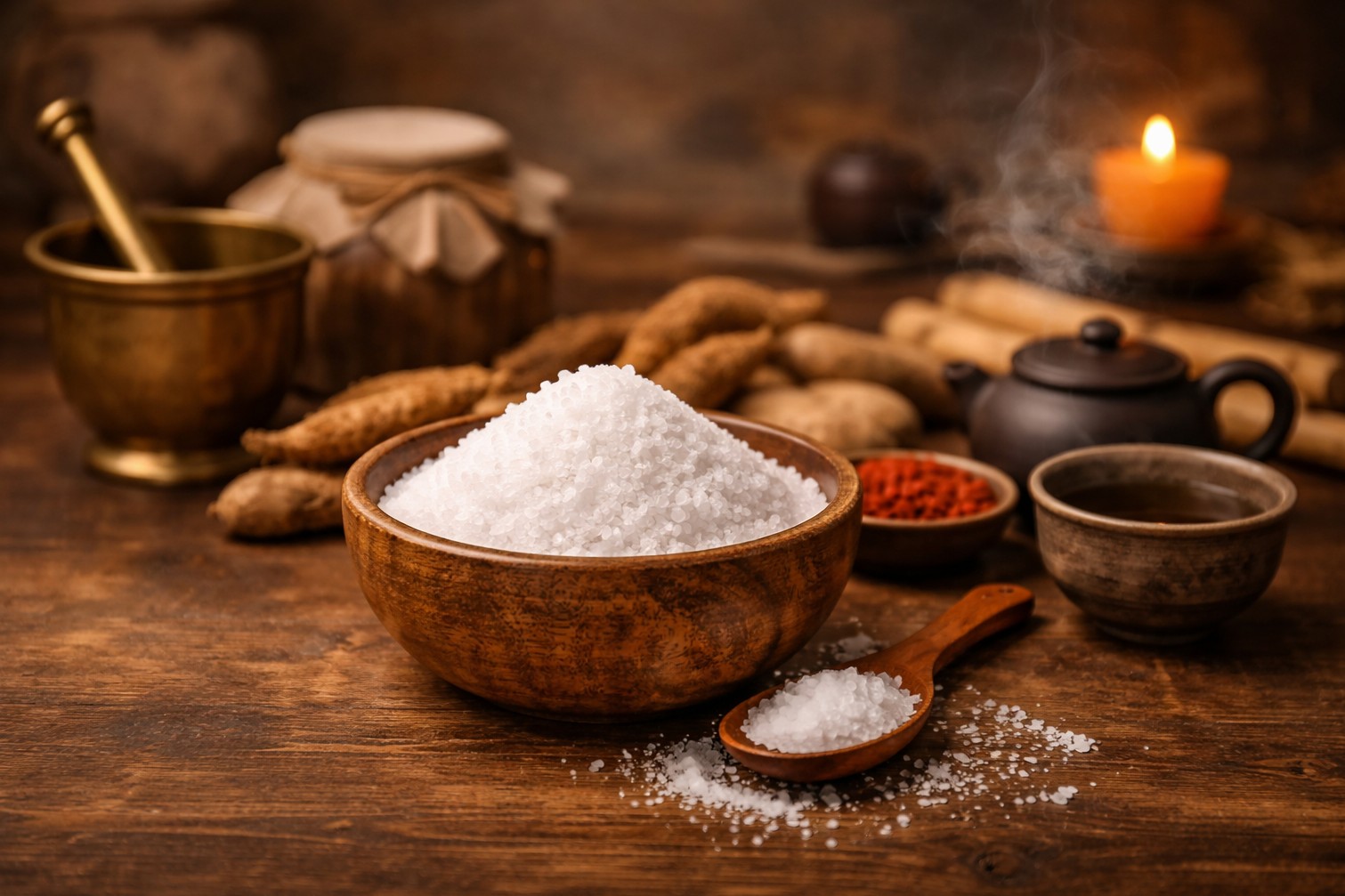 Tác dụng của muối theo y học cổ truyền