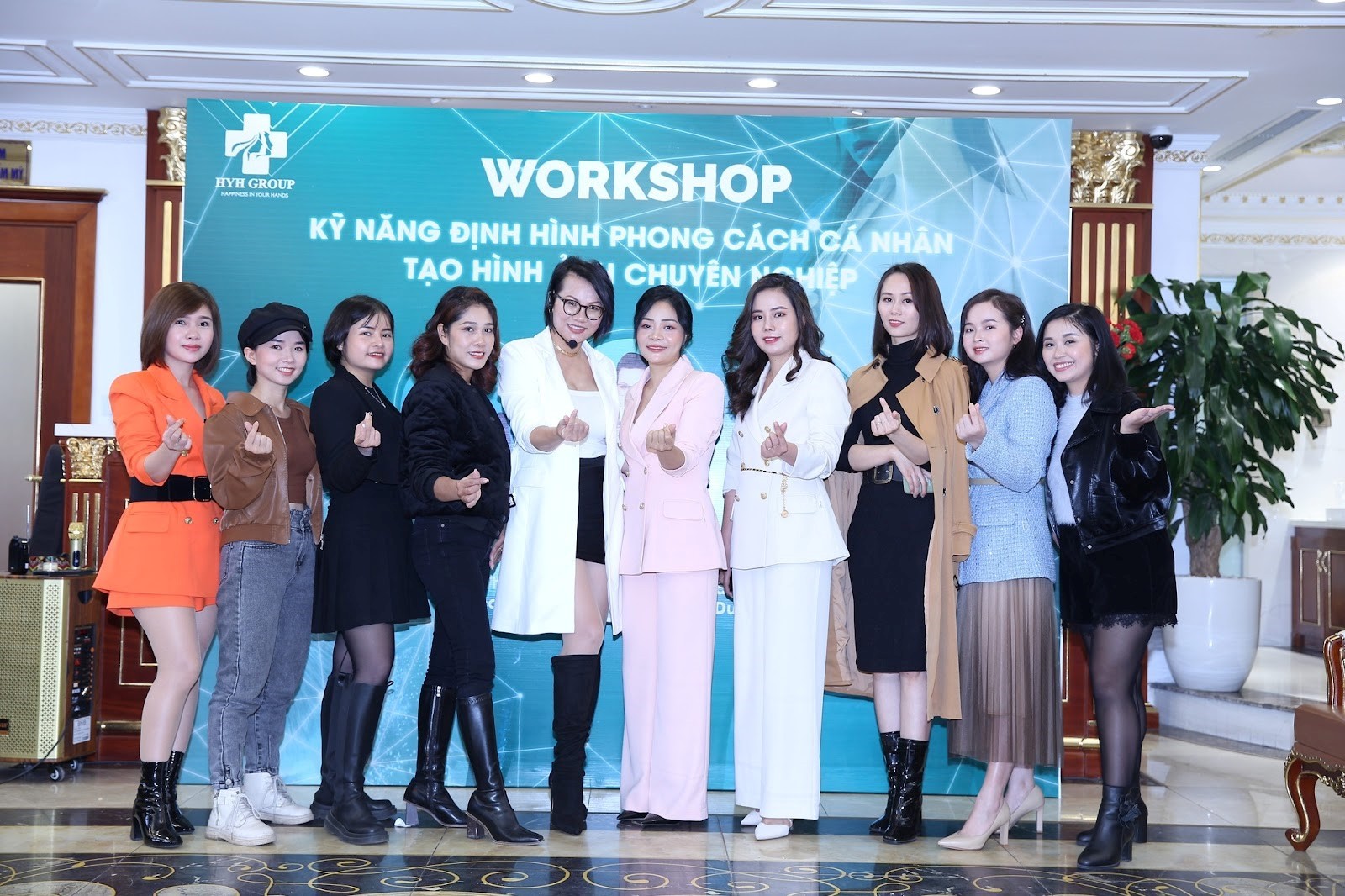 Tập Đoàn HYH Group tổ chức Workshop Kỹ Năng Định Hình Phong Cách Cá Nhân - Tạo Hình Ảnh Chuyên Nghiệp