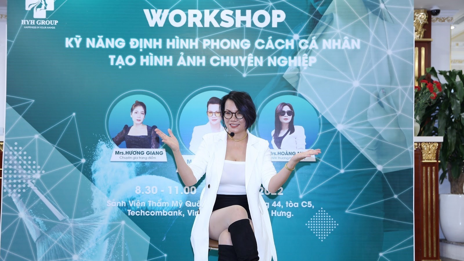 Tập Đoàn HYH Group tổ chức workshop với chủ đề: "Kỹ Năng Định Hình Phong Cách Cá Nhân - Tạo Hình Ảnh Chuyên Nghiệp"