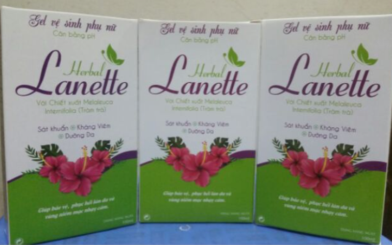 Không đảm bảo chất lượng, sản phẩm Lanette herbal - gel vệ sinh phụ nữ bị thu hồi
