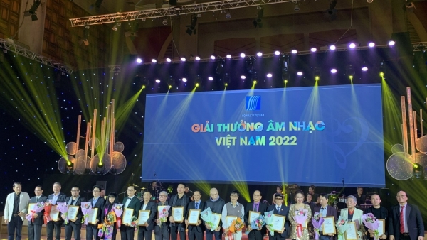 Trao Giải thưởng Âm nhạc Việt Nam năm 2022