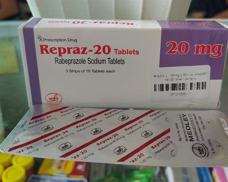 Bộ Y tế thu hồi lô thuốc Rabeprazol natri 20mg do kém chất lượng