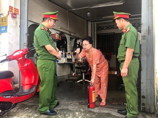 Tuyên truyền phòng, chống cháy nổ dịp Tết Nguyên Đán