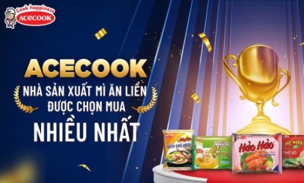 Acecook – Công nghệ sản xuất hiện đại, quy trình kiểm nghiệm nghiêm ngặt