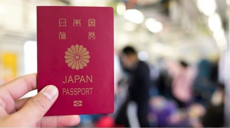 Hộ chiếu Nhật Bản đứng vị trí thứ nhất toàn cầu. Ảnh:  TVL