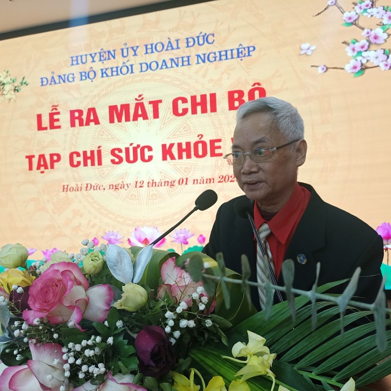 Hà Nội: Lễ ra mắt Chi bộ Tạp chí Sức Khỏe Việt