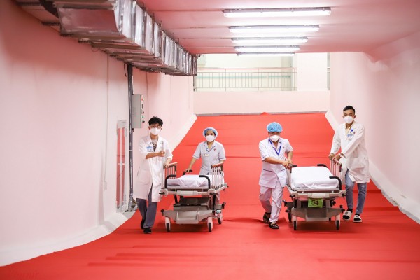 Đường hầm xuyên bệnh viện đầu tiên ở TPHCM