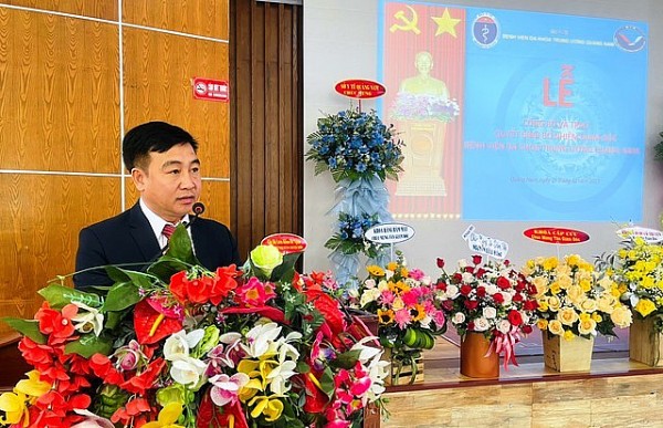 Bệnh viện đa khoa Trung ương Quảng Nam có tân giám đốc