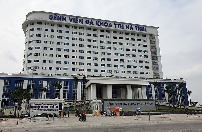 Bệnh viện Đa khoa TTH Hà Tĩnh - nơi xảy ra sự việc.