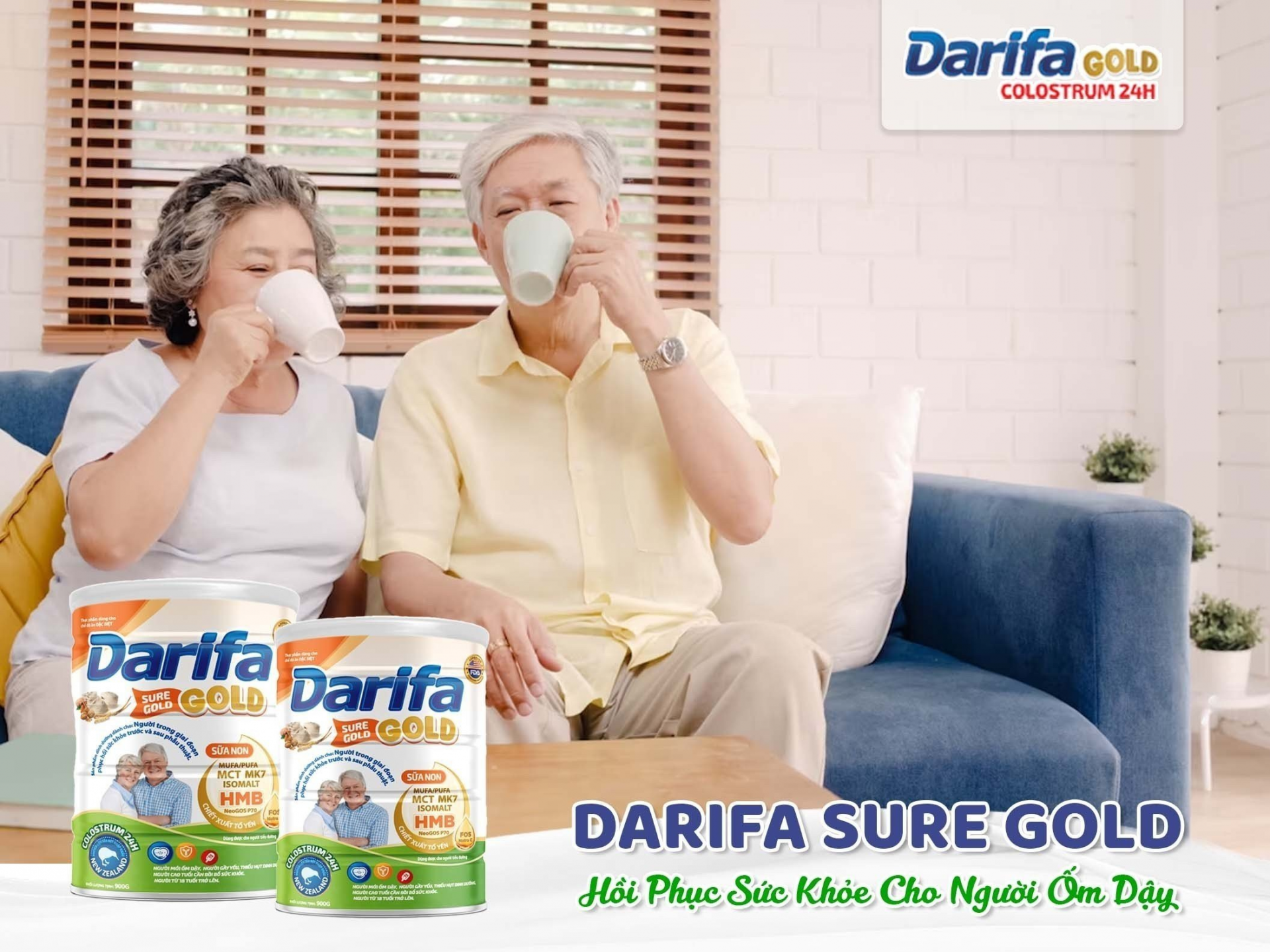Sữa dinh dưỡng Darifa Gold - Nguồn dinh dưỡng cho gia đình luôn khỏe