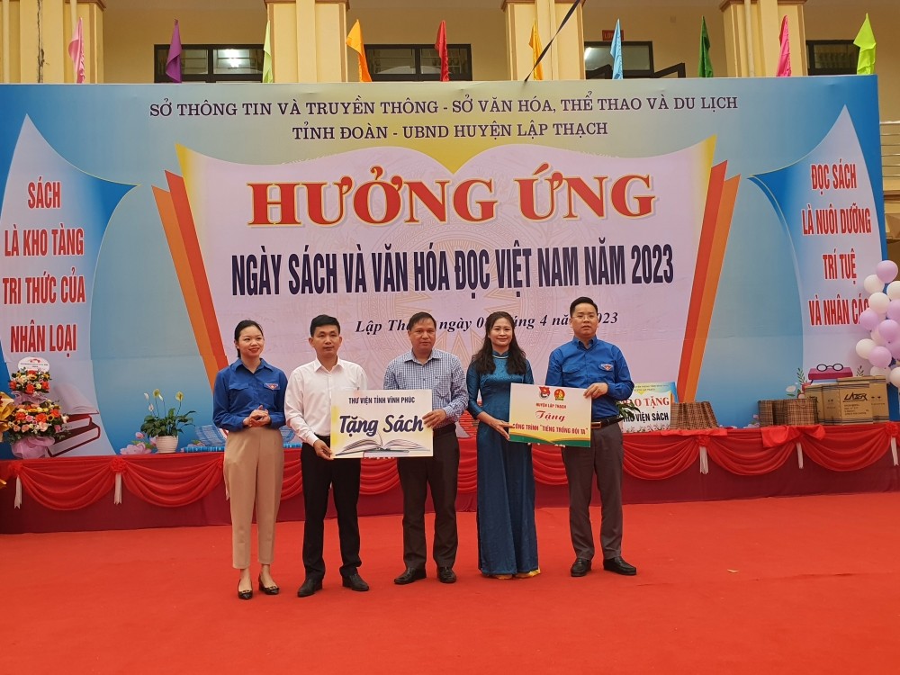 Vĩnh Phúc: Hưởng ứng Ngày Sách và Văn hóa đọc Việt Nam năm 2023