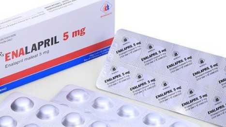 Hà Nội: Thu hồi thuốc Enalapril 5mg không đạt tiêu chuẩn chất lượng