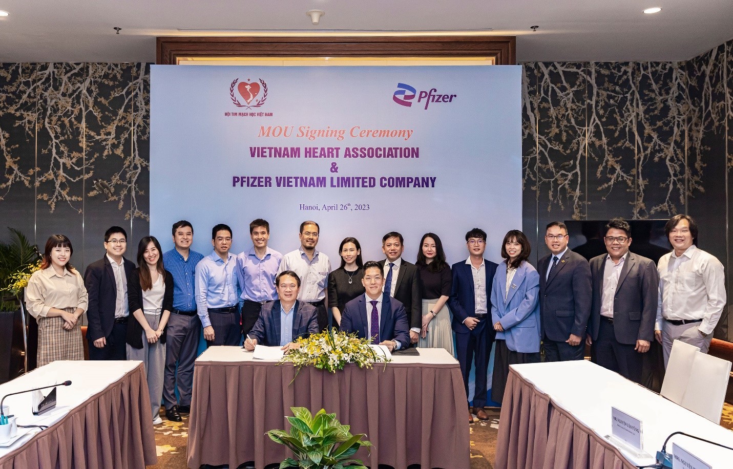 Pfizer Việt Nam và Hội tim mạch học Việt Nam ký kết Biên bản ghi nhớ dự án “Sức khỏe Tim mạch cộng đồng”
