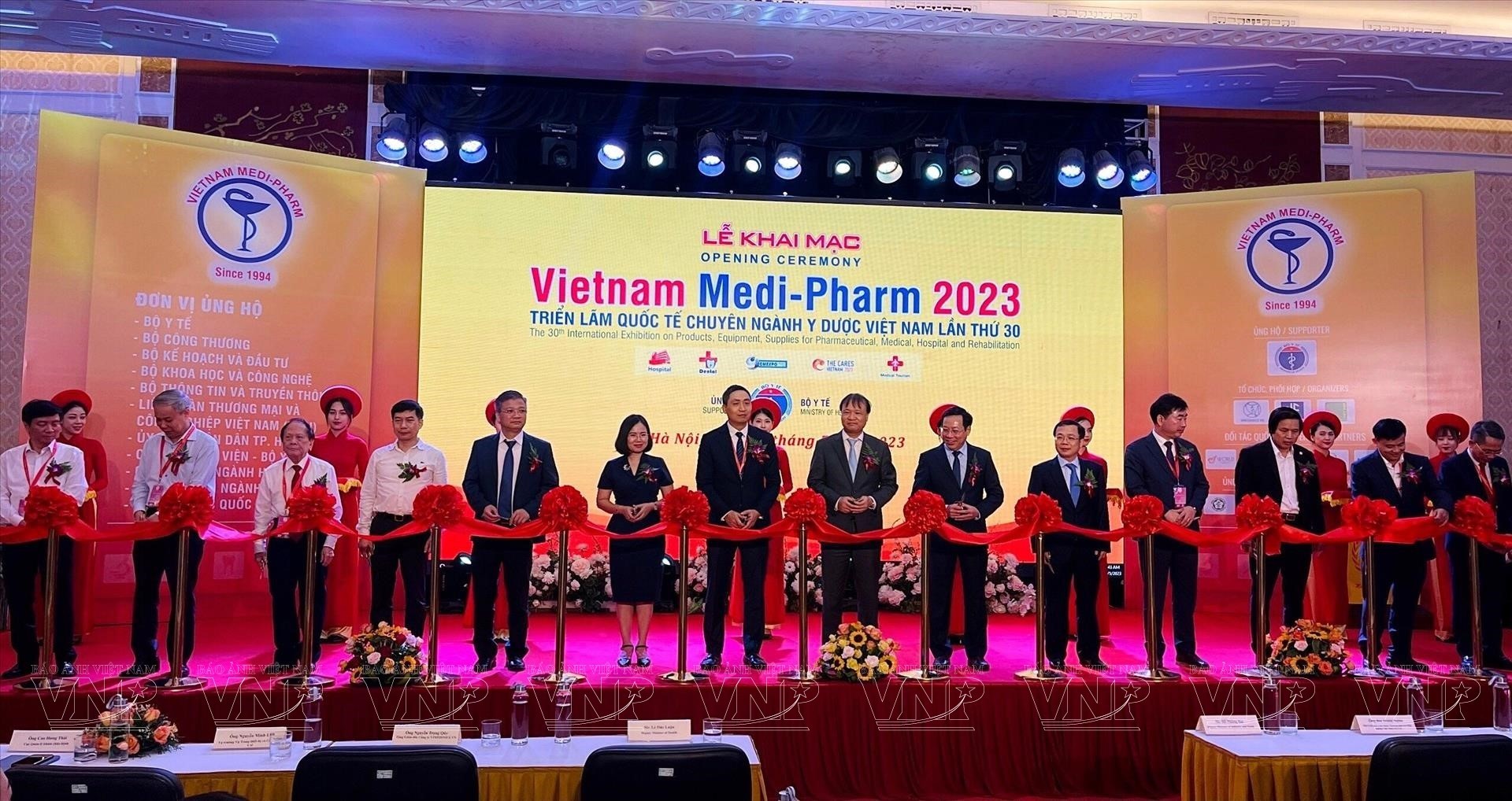 Khai mạc Triển lãm quốc tế chuyên ngành y dược Việt Nam lần thứ 30