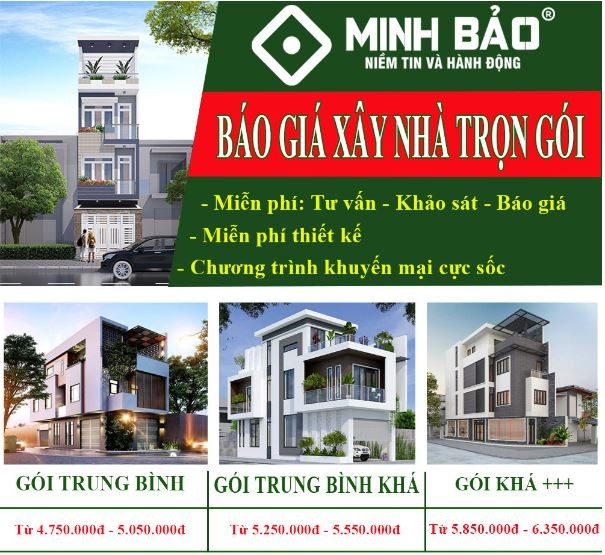 Xây Dựng Minh Bảo   Công ty xây nhà trọn gói uy tín  TP.HCM và 19 tỉnh miền Nam