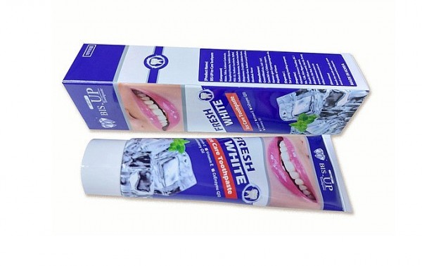 Bộ Y tế thu hồi lô kem đánh răng Bis up ice care Toothpaste trên toàn quốc