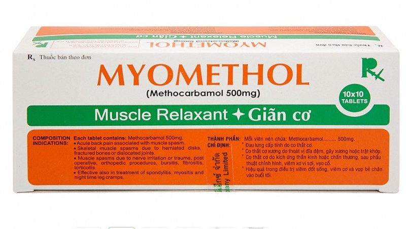 Thuốc Myomethol điều trị đau lưng cấp tính mới bị Cục Quản lý dược (Bộ Y tế) đình chỉ lưu hành, thu hồi. Ảnh minh họa