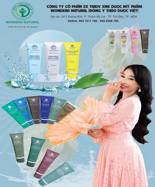 Nữ doanh nhân Nguyễn Thị Hồng Nhung: Chất thép trong kinh doanh tạo nên sự thành công của thương hiệu Dược mỹ phẩm “Wondera Natural”