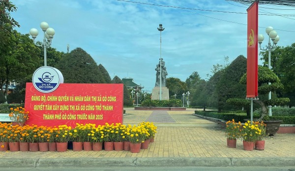 Thị xã Gò Công, Tiền Giang: Phát triển đô thị, trở thành thành phố Gò Công