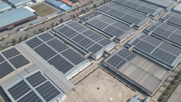 GreenYellow mua lại dự án điện mặt trời áp mái của New Wing tại Bắc Giang