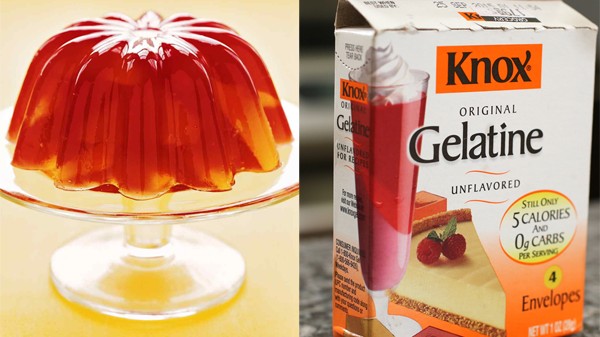 Gelatin - công dụng và cảnh báo trong chế biến món ăn