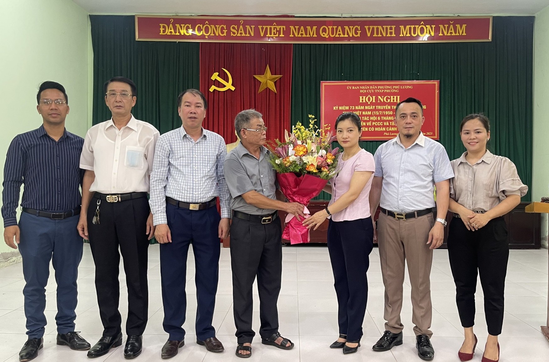 Hội Cựu TNXP phường Phú Lương: Ôn lại ngày truyền thống 73 năm và tăng cường công tác PCCC & CHCN trong cộng đồng