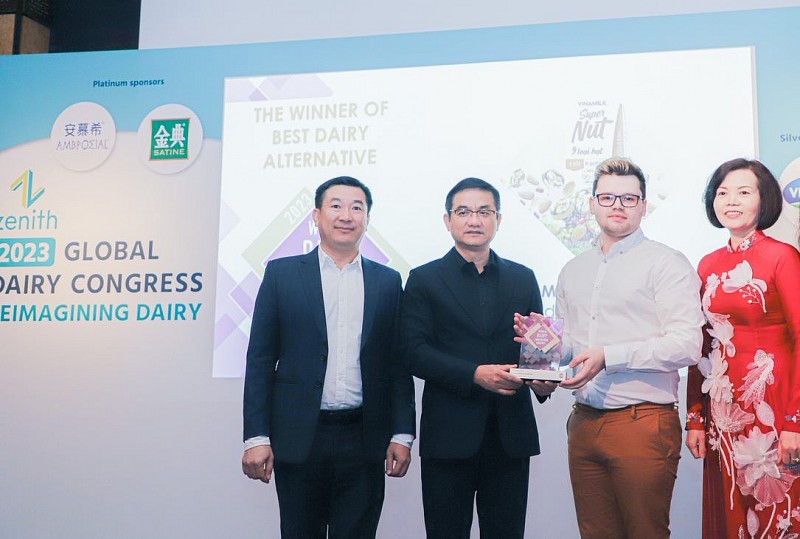 Bộ sưu tập giải thưởng quốc tế “khủng” của sản phẩm mới ra mắt nhà Vinamilk- Sữa hạt Super nut.