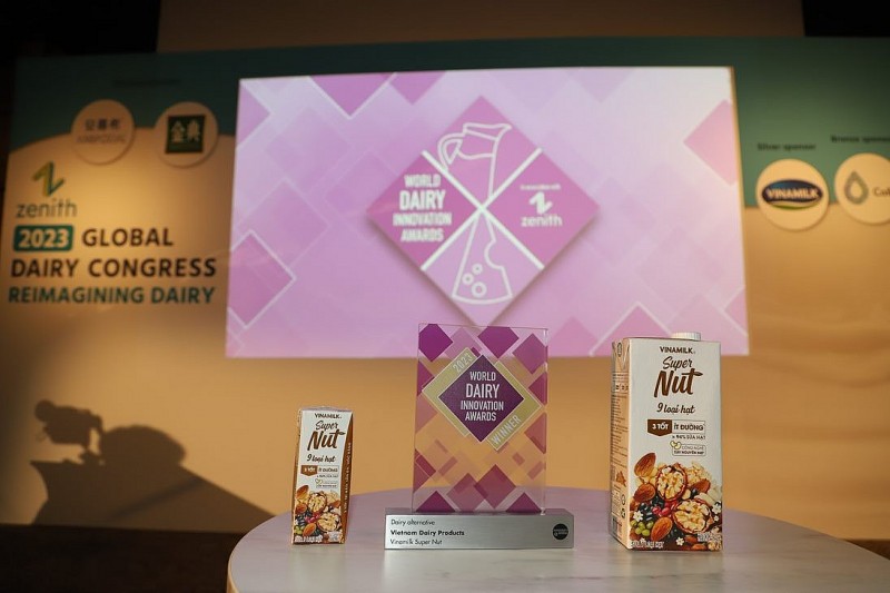 Bộ sưu tập giải thưởng quốc tế “khủng” của sản phẩm mới ra mắt nhà Vinamilk- Sữa hạt Super nut.