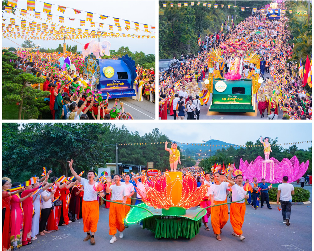 Chùa Ba Vàng: Ngôi chùa có tòa giảng đường trên núi lớn nhất thế giới