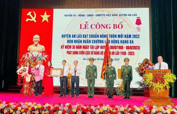 TP. Hải Phòng: Huyện An Lão long trọng tổ chức lễ kỷ niệm 35 năm tái lập huyện