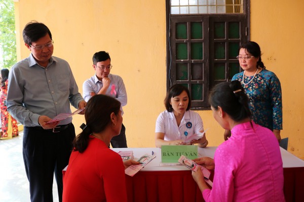 Tư vấn Tầm soát, phát hiện sớm ung thư vú, ung thư cổ tử cung năm 2023