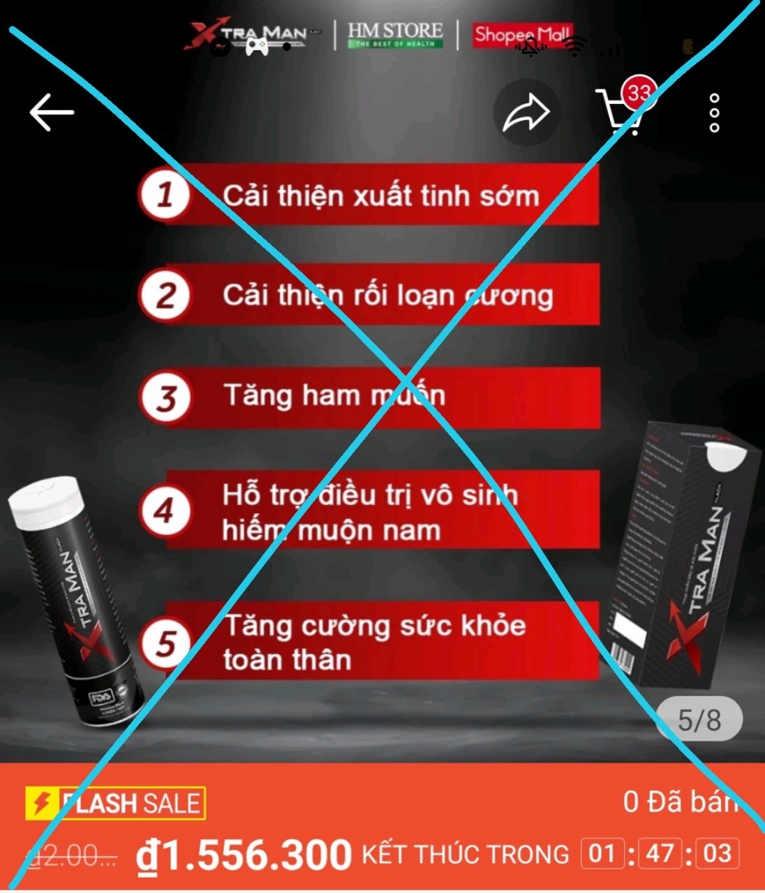 TPBVSK Xtraman, Xtraman black bất chấp quảng cáo “thổi phồng” công dụng, lừa dối người tiêu dùng?