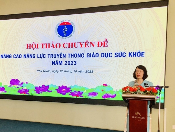 Nâng cao năng lực truyền thông giáo dục sức khỏe năm 2023