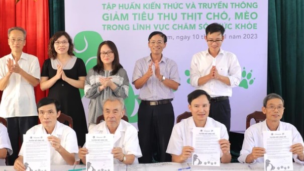 Không sử dụng thịt và chế phẩm từ chó, mèo cho mục đích chữa bệnh