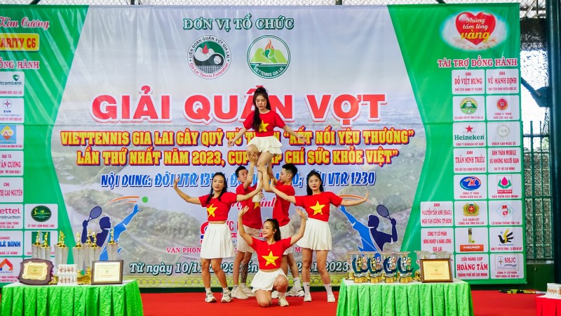 Gia Lai: Bế mạc Giải Quần vợt gây quỹ từ thiện “Kết nối yêu thương” lần thứ I – năm 2023