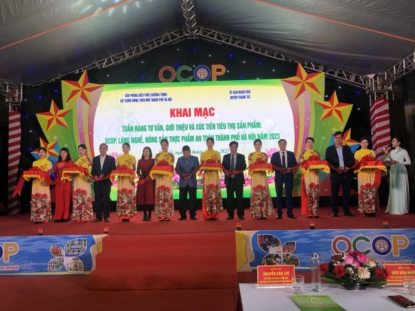 Tuần hàng giới thiệu sản phẩm OCOP, làng nghề tại Thủ đô Hà Nội