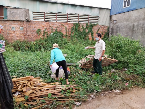 Xã Canh Nậu (huyện Thạch Thất - TP Hà Nội):  Chung tay xây dựng môi trường xanh - sạch - đẹp,  đẩy lùi dịch bệnh