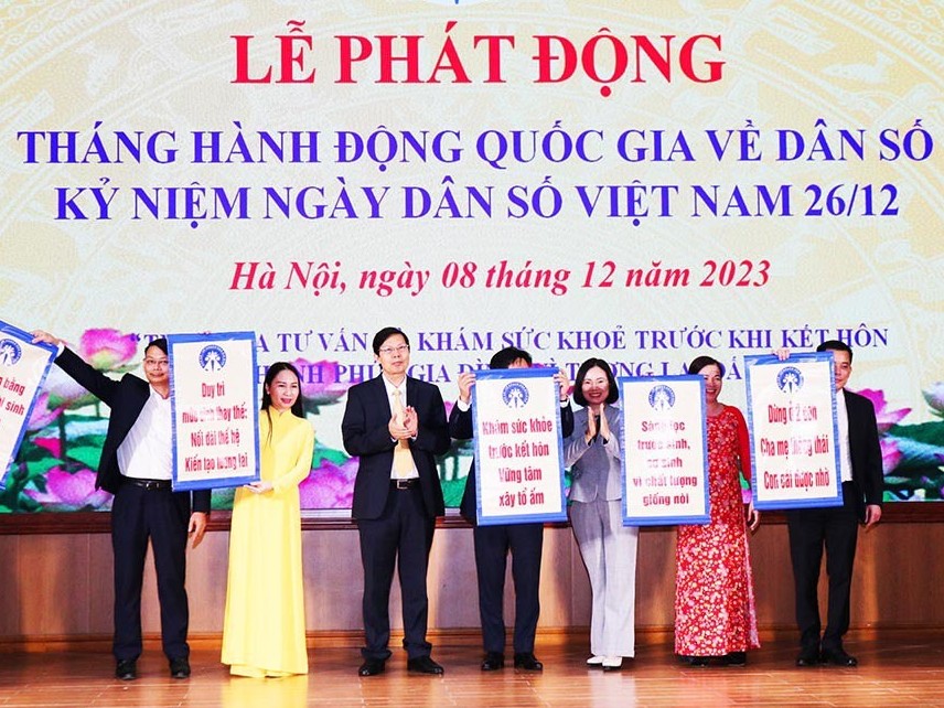 Hà Nội phát động Tháng hành động quốc gia về dân số