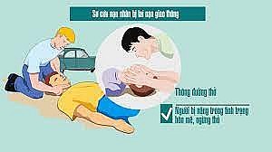 Nguyên tắc sơ, cấp cứu kịp thời: Hạn chế những biến chứng, chấn thương cho nạn nhân tai nạn giao thông