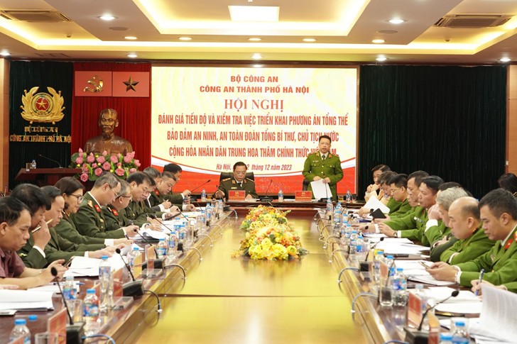 Đảm bảo tuyệt đối an ninh, an toàn chuyến thăm Việt Nam của Tổng Bí thư, Chủ tịch nước Cộng hoà nhân dân Trung Hoa Tập Cận Bình