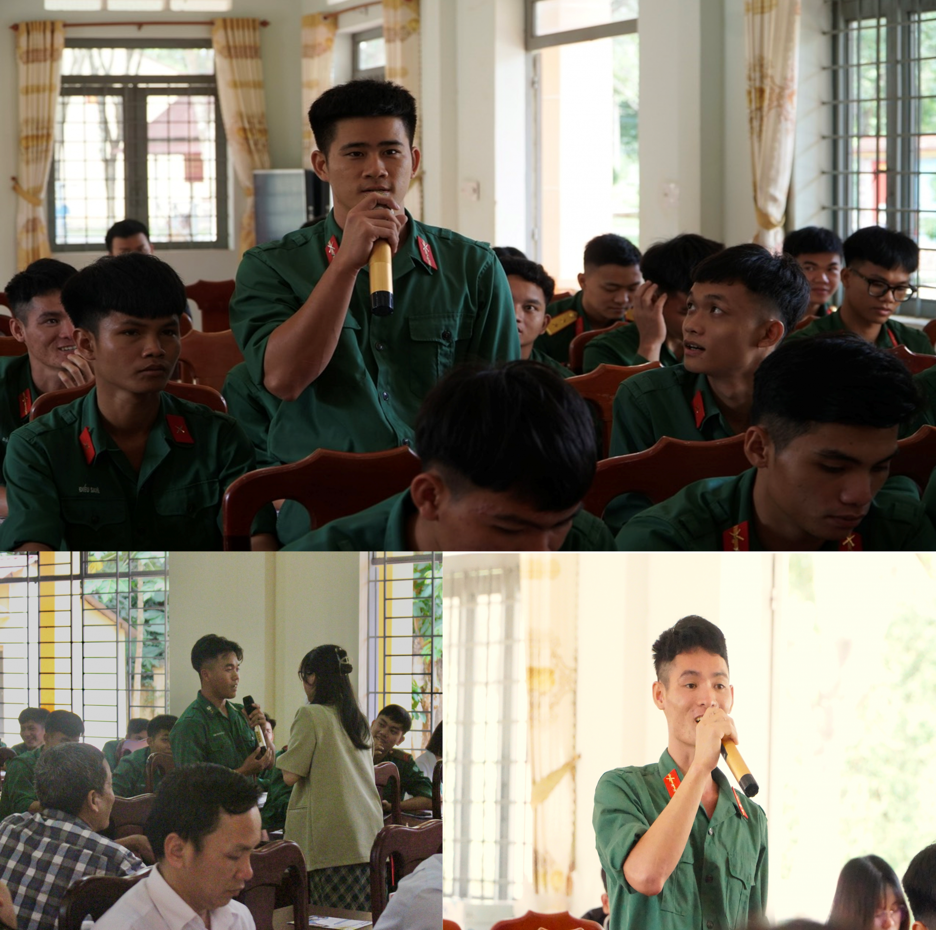 Bạn trẻ chuẩn bị xuất ngũ tại Bình Phước giao lưu cùng nhiều KOL