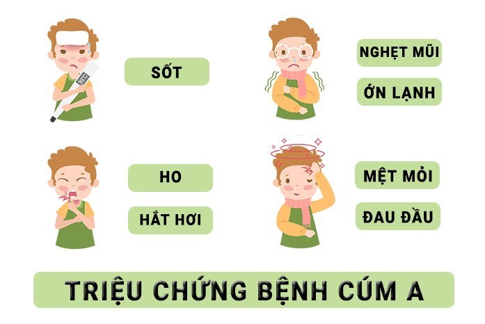 Cách phân biệt triệu chứng mắc cúm A và dịch sốt xuất huyết