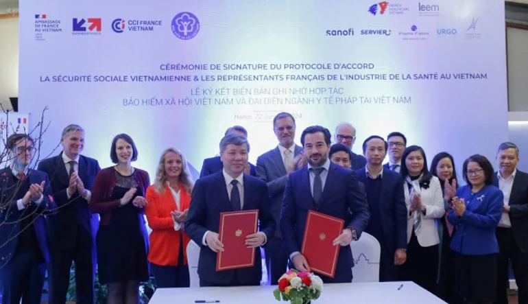 Việt Nam ký kết hợp tác về bảo hiểm xã hội với Pháp