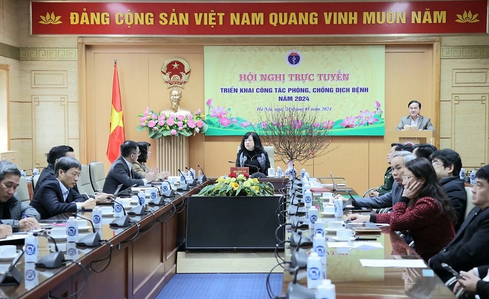 Bộ Y tế triển khai công tác phòng, chống dịch bệnh năm 2024