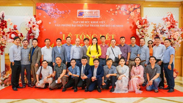 Tạp chí Sức khỏe Việt – VPĐD TP.HCM tổ chức chương trình tổng kết năm 2023