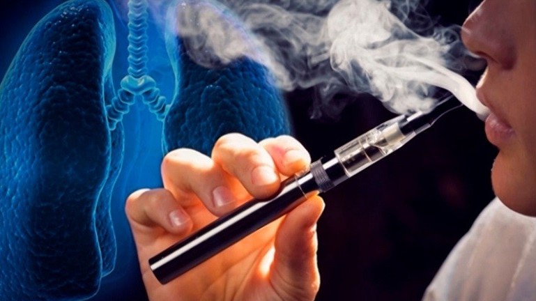 Thuốc lá điện tử gây tổn hại nặng nề đến sức khỏe phổi