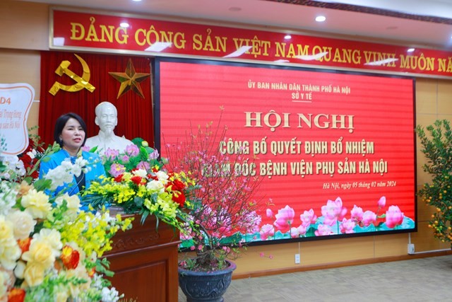 Bệnh viện Phụ sản Hà Nội có tân Giám đốc