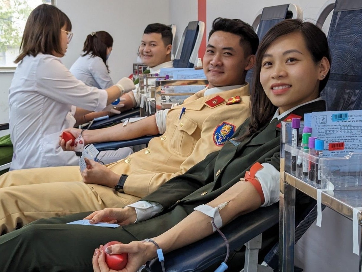 7 ngày nghỉ Tết hơn 1.600 người hiến máu, hiến tiểu cầu
