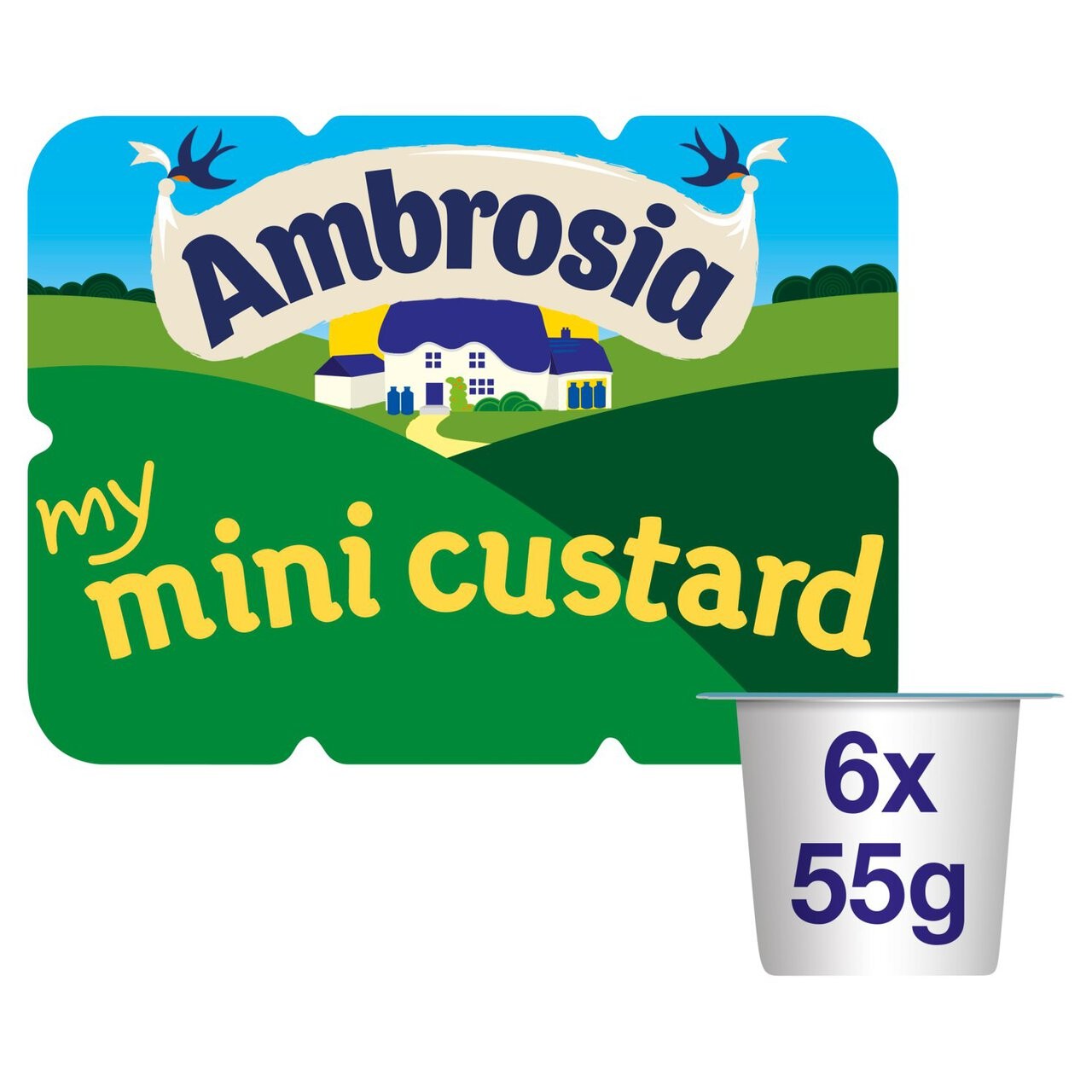 Thu hồi các sản phẩm váng sữa Ambrosia My Mini Pots do có thể chứa các mảnh nhựa