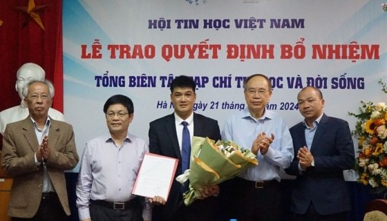 Tạp chí Tin học và Đời sống bổ nhiệm Tổng Biên tập